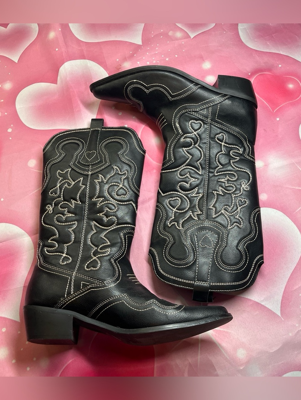 Goth cowboy boots